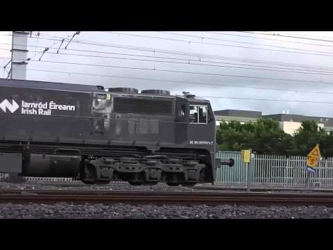 Irish Rail class 071 (071 New Livery) + Tara Mines - Fairview Dart Depot.