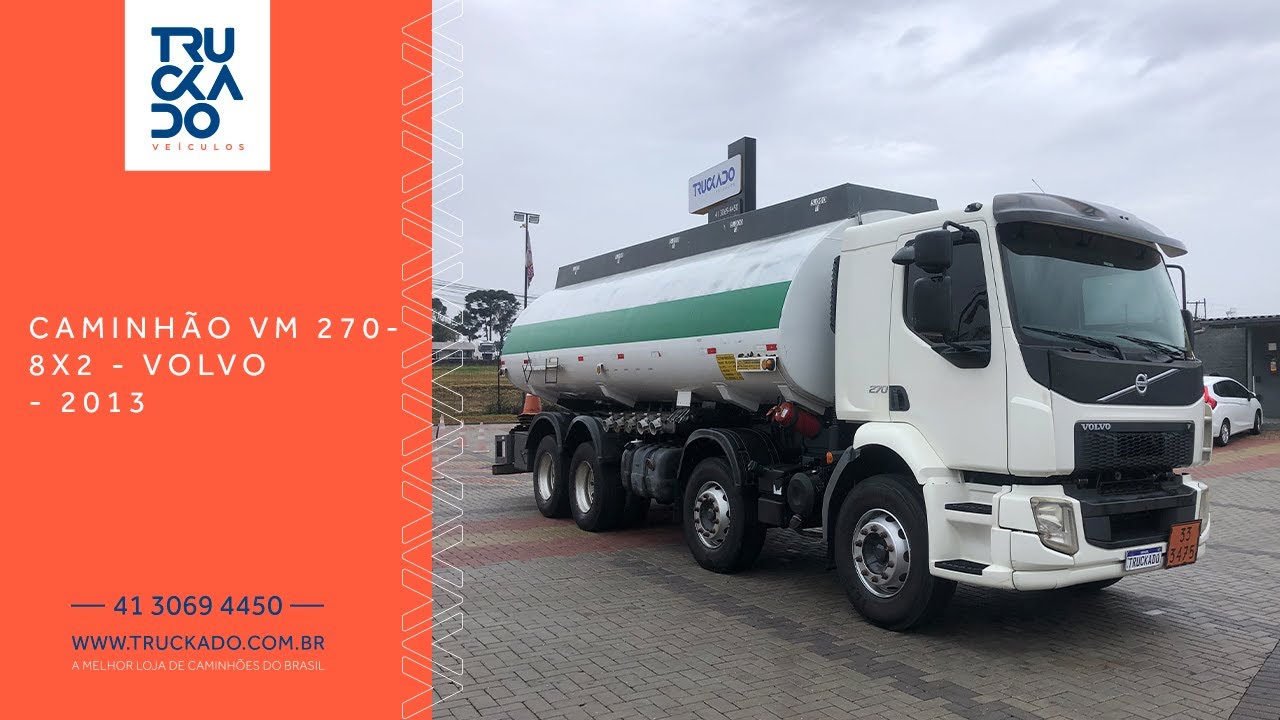 VOLVO VM 270 8X2 13/13 CAMINHÃO COM TANQUE DE COMBUSTÍVEL