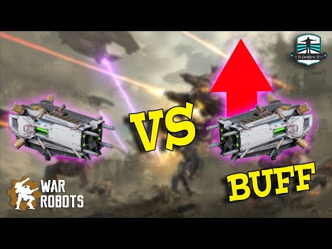 NEW WEAPON BUFF - COMPARISON DECAY VS HEAVY WEAPONS - War Robots 4K Ultra HD