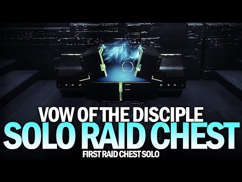 Solo First Raid Chest - Vow of the Disciple Raid [Destiny 2]