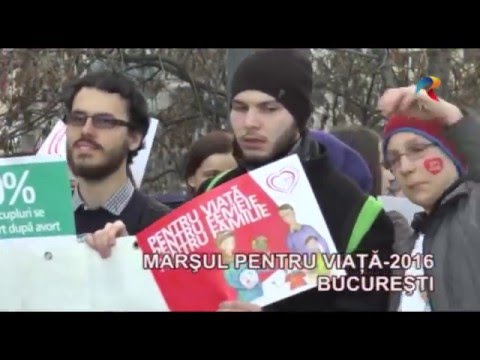 MARSUL PENTRU VIATA 2016 | Reportaj si dezbatere Universul Credintei |  TVR