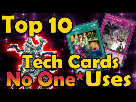 Top 10 Tech Cards No One Uses in YuGiOh