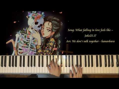 YouTube video about: What falling in love feels like piano sheet?
