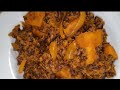 HOW TO PREPARE | COOK AKIDI AND YAM | BLACK BEANS |  IGBO NIGERIA FOOD Akidi  Black beans recipe.