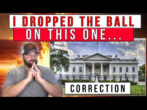 CORRECTION UPDATE | I Made A Mistake & I Need To Correct The Record On The SCOTUS Video I Made TODAY Thumbnail