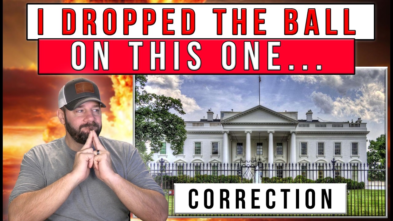 CORRECTION UPDATE | I Made A Mistake & I Need To Correct The Record On The SCOTUS Video I Made TODAY