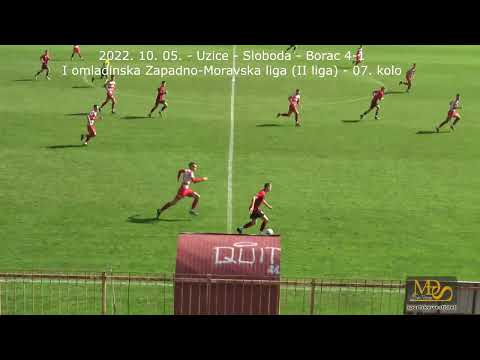 2022. 10. 05. - Uzice - Sloboda-Borac 4-1 - I omladinska Zapadno-Moravska liga (II liga) - 07. kolo