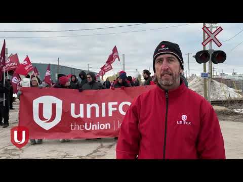 CN Train Blockade in Winnipeg