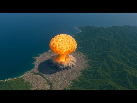 The ATOMIC Bombing of Nagasaki - Detailed 3D Model Breakdown!