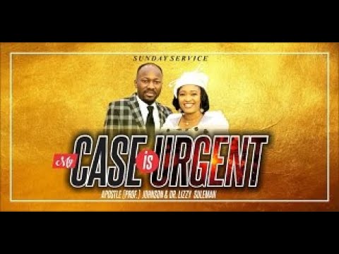 A Must Watch! My Case Is Urgent  By Apostle Johnson Suleman (Sunday Service 19th Jan, 2019)
