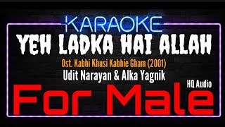 Download lagu Karaoke Yeh Ladka Hai Allah ( For Male ) - Udit Narayan & Alka Yagnik Ost. Kabhi Khushi Kabhie Gham mp3