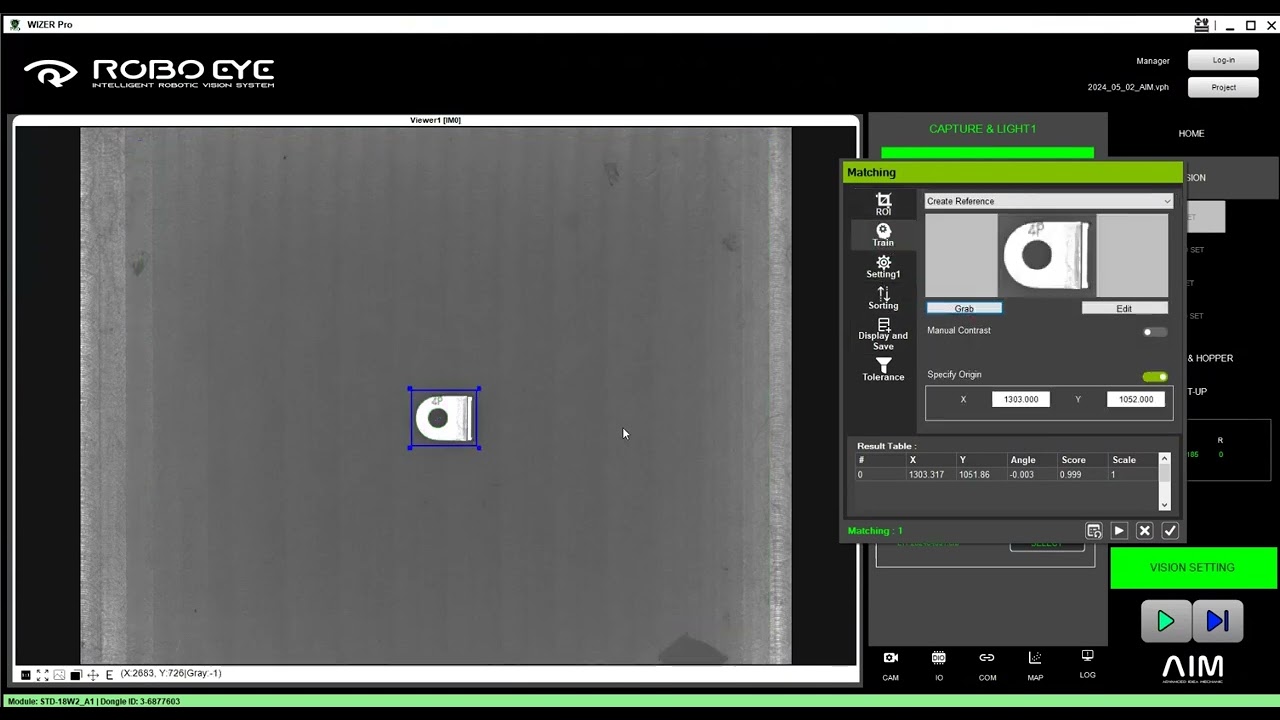 Camera brightness adjustment