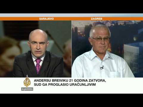 Vlado Jukić o presudi Andersu Breiviku - Al Jazeera Balkans
