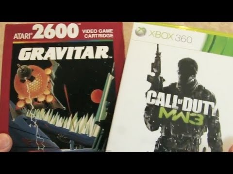 MODERN WARFARE 3 vs. GRAVITAR packaging review from CGR!