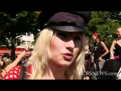 CBS News The Feed - "Slutwalk" held in Germany