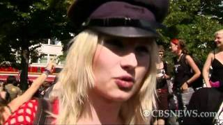CBS News The Feed - "Slutwalk" held in Germany