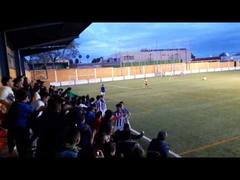 Ambientazo partido cadetes Espartinas CF-Coria Tercer gol Espartinas