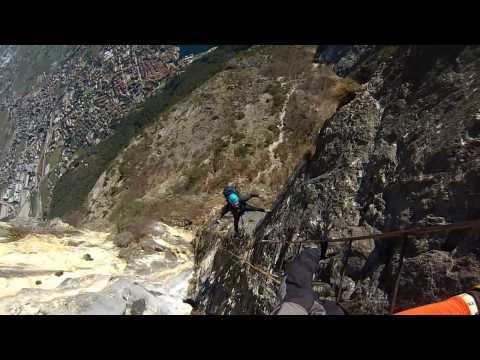 ferrata Via dell´AMICIZIA - Cima SAT  GOPRO 2014
