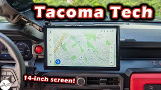 2024 Toyota Tacoma – 14-inch Infotainment Review | Touchscreen Demo, Apple CarPlay, Android Auto
