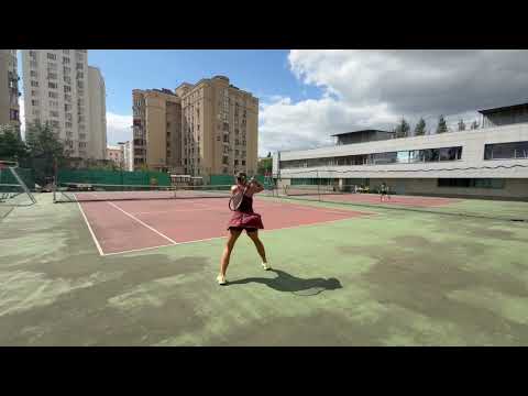 Milana Tsulygina College Tennis Recruiting Video Spring 2026