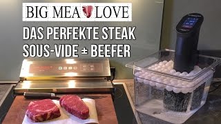 Werbung - Das perfekte Steak - Sous Vide + Beefer (VAC-STAR Sous Vide Chef Home) - Bigmeatlove #017