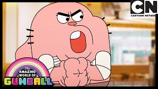 Richard shows off his six-pack | The Money | Gumball | Cartoon Network