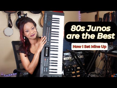 How I use the Roland Alpha Juno 80s Synth for Modern Music Production