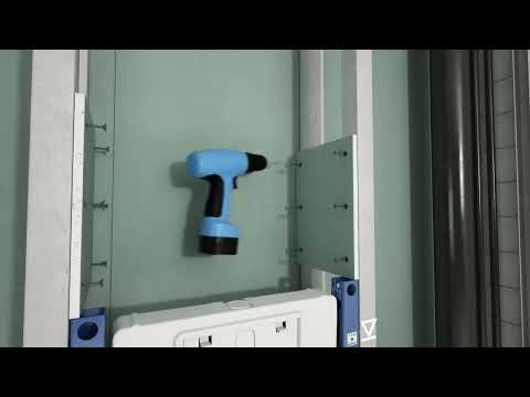 Инсталляция для унитаза Geberit Duofix Delta - Монтаж