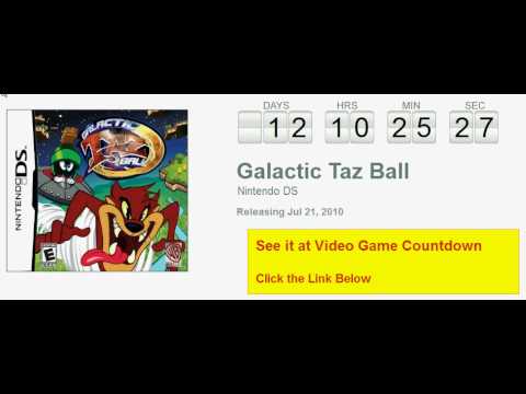 Galactic Taz Ball Nintendo DS