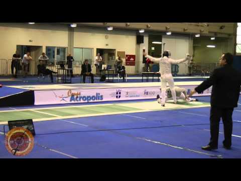 Athens 2013 - L8 - Szabo GER v Anstett FRA (Partial)