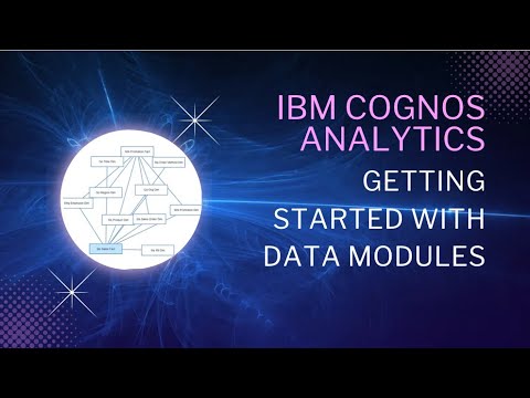 Cognos Data Modules Tutorial