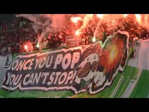 Djurgården IF vs Hammarby August 2015-Ultras, Tifo and Pyro **HD**