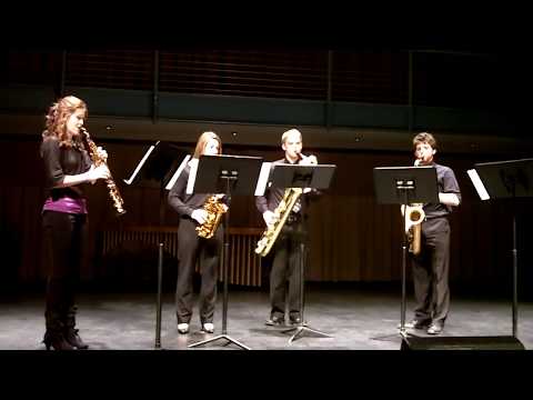 UNISAX - Vivaldi's Summer - I. Allegro for Saxophone Quartet