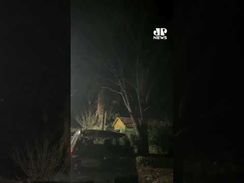 Novo temporal atinge Giruá, no RS, devastada por tornado #shorts