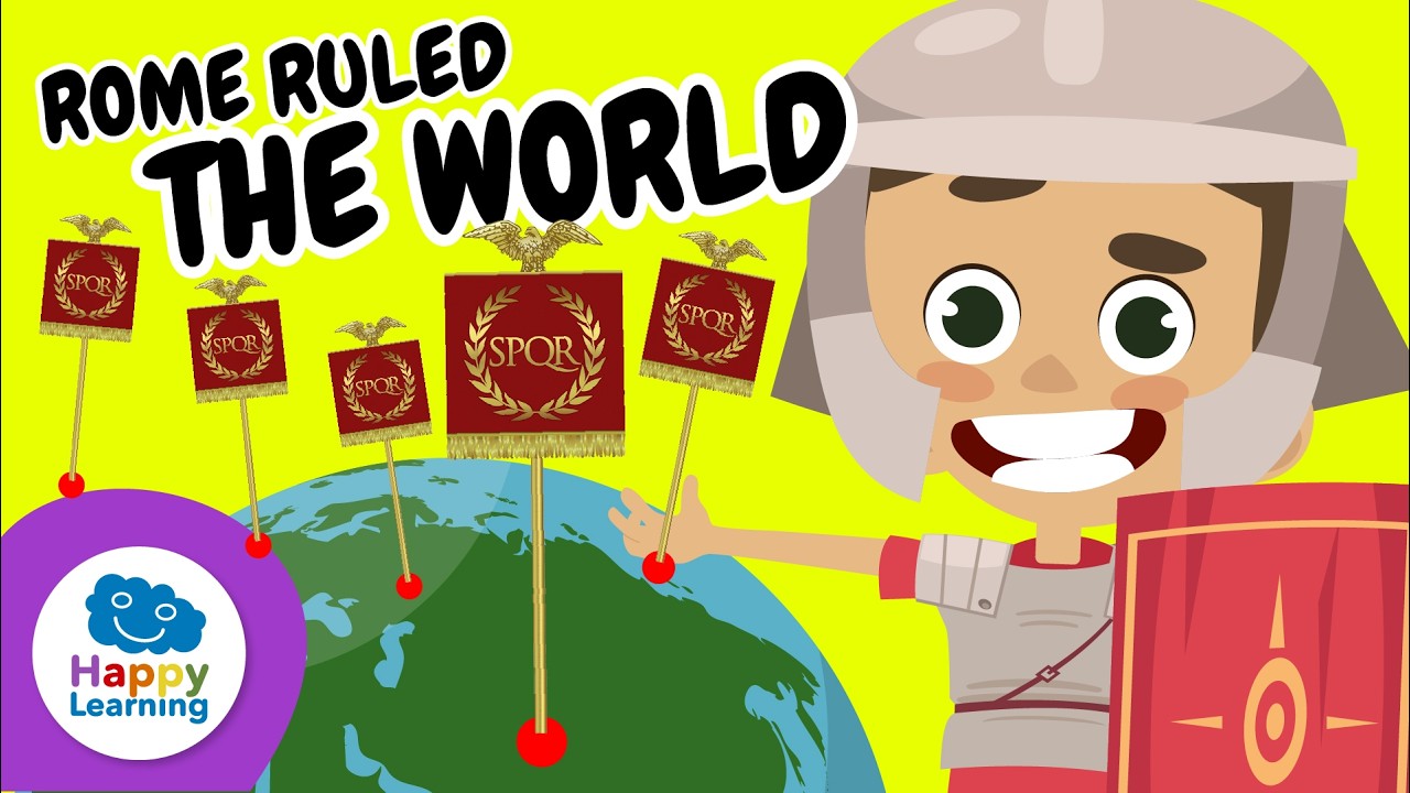 🔴 LIVE | ⚔️ How Rome Conquered the World. THE ROMAN EMPIRE | Educational Videos @HappyLearningEN