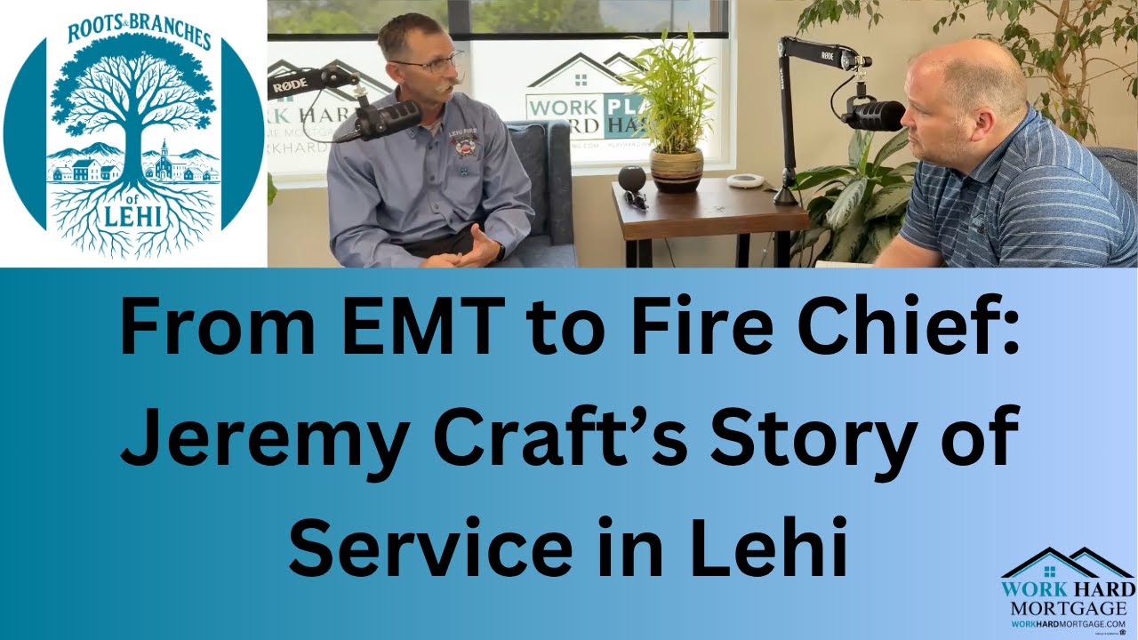 From EMT to Fire Chief: Jeremy Craft’s Story of Service in Lehi