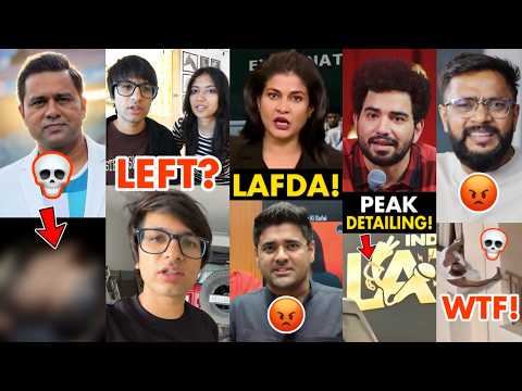 HUGE LAFDA! Online Teachers Vs TV News Anchor… 😨😡, Sourav Joshi’s Wife, Samay Raina, Aakash Chopra