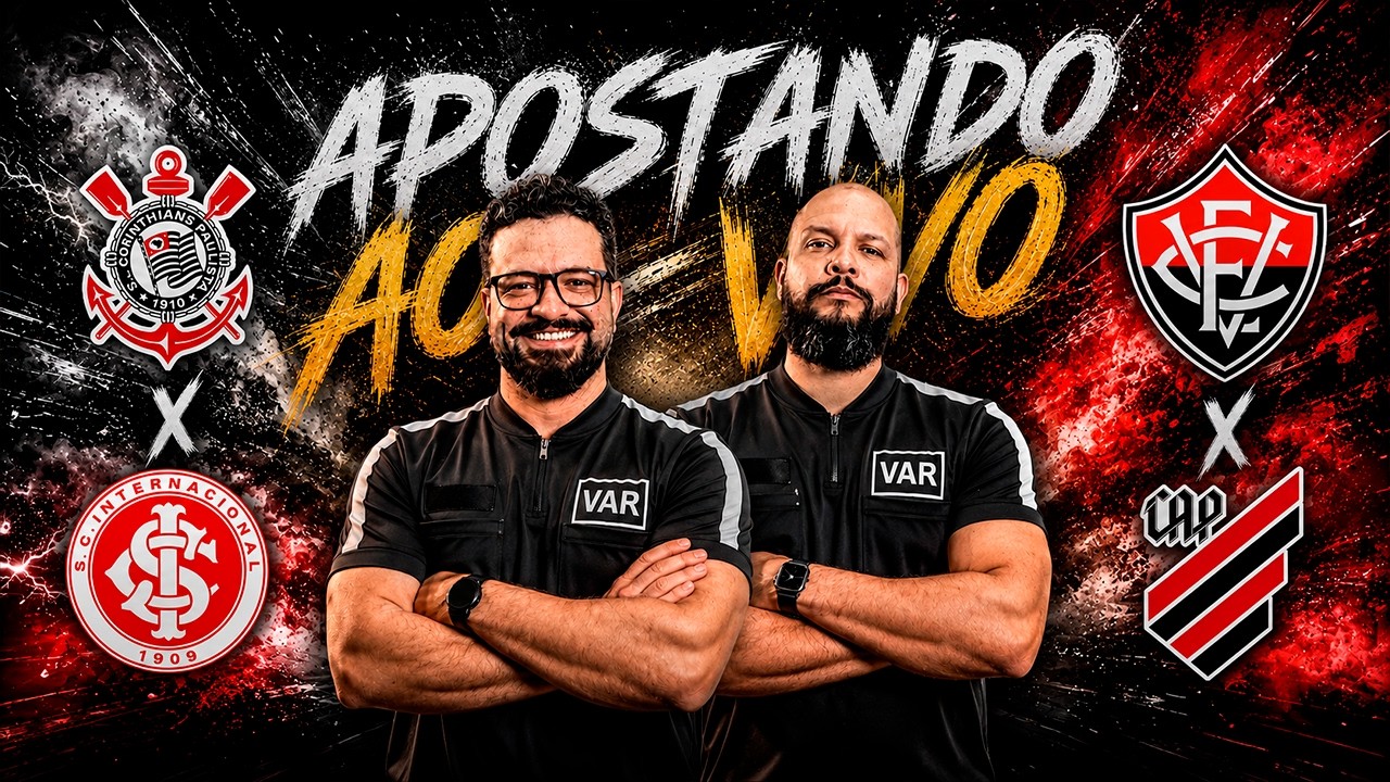 🔴 AO VIVO | CORINTHIANS X INTERNACIONAL e VITORIA X ATHLETICO - 06-08-26