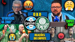 REAÇÕES dos GREMISTAS e PALMEIRENSES - GRÊMIO 0x0 PALMEIRAS - BRASILEIRÃO 2026 - EMPATE RUIM!