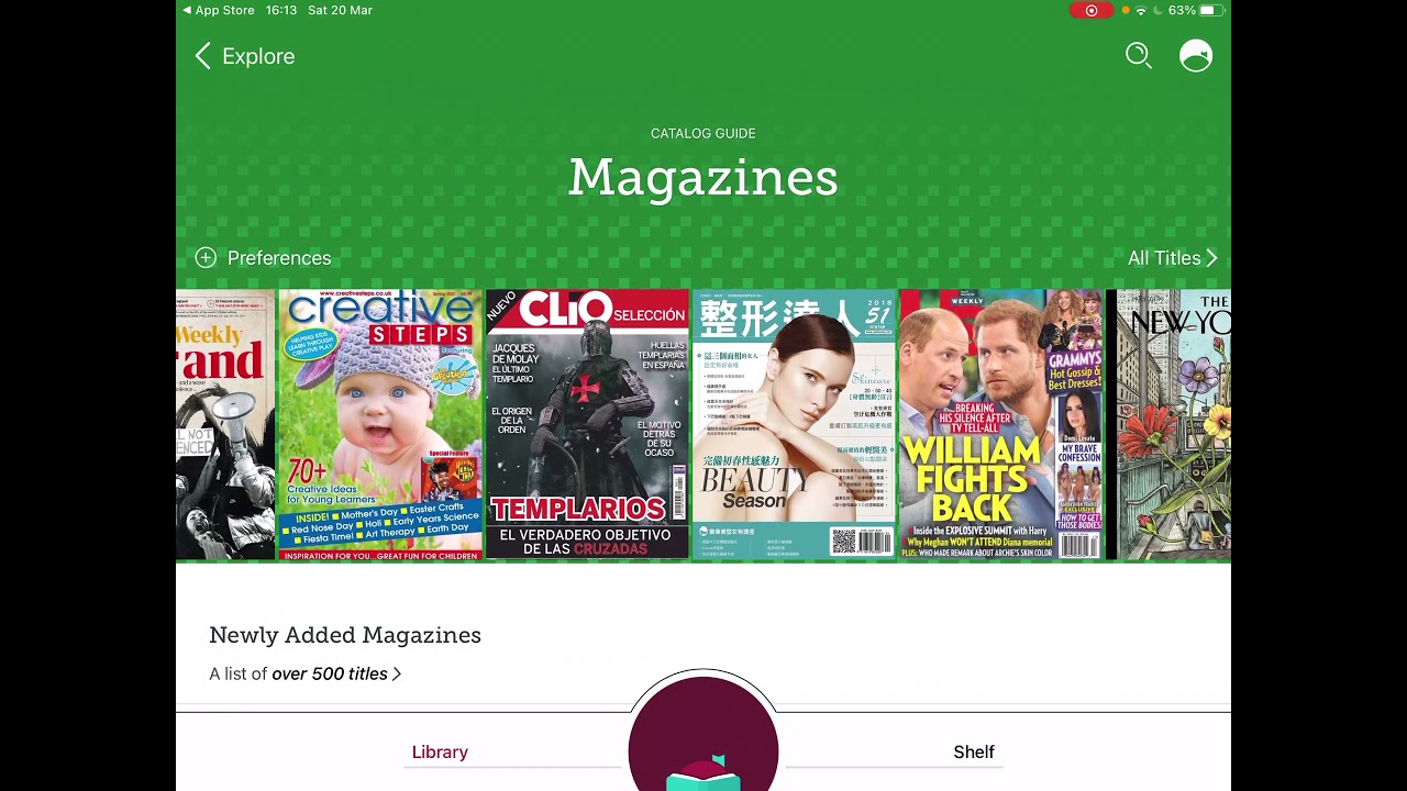 Libby magazines User Guide
