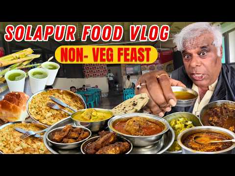 The Ultimate Solapur Food Trail: Masala Fish Fry, Fish with Rassa, Bhakri, Sugarcane Juice & more
