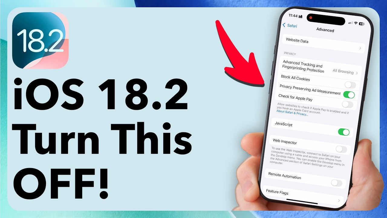 iOS 18.2 - 7 Settings You Need To Turn OFF Right Now!