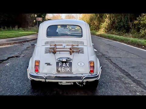 Erste Fahrt mit unserem Fiat 500 nach der umfassenden Motoraufrüstung auf 695 ccm. Hat sich das W...