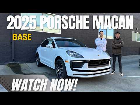 2025 PORSCHE MACAN BASE. Luxurious small SUV!