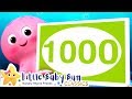 Learn How To Count 100 1000 Song Baby Cartoons Little Baby Bum