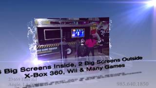 preview picture of video 'Video Game Truck in Louisiana | Northshore Game Truck'