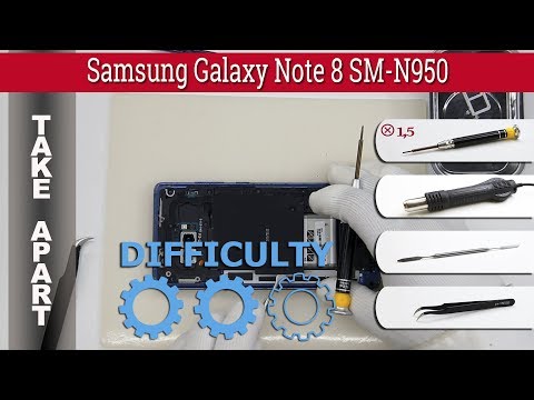 How to disassemble 📱 Samsung Galaxy Note 8 SM-N950 Take apart