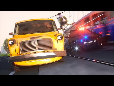 Sergeant Cooper the Police Car - Time Officer - Episode 1 |  Real City Heroes | Videos For Children