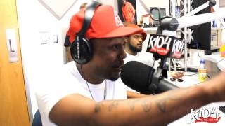 Kendrick Lamar in K104 Studio Kickin&#39; A Freestyle with Bay Bay AGAIN