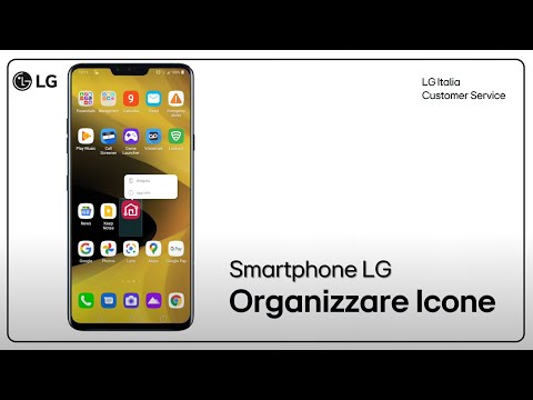 LG Smartphone | How to move icons and organize folders
